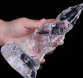 Special - Shaped Anal Plug Dildo Crystal Double Dragon - additional view