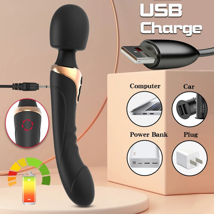 1sttoy G-Spot Double Head Dildo Vibrator — view 5