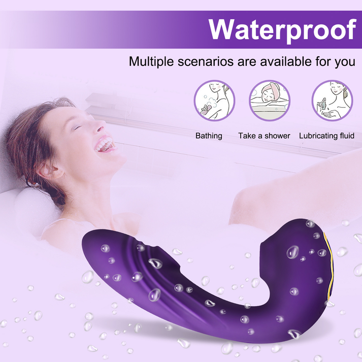 Women's Double - Suction Quick - Thrust Vibrator - alternate gallery view
