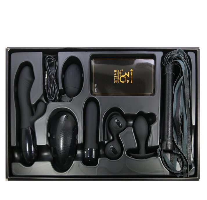 Souvenir box set vibrator Jump egg anal plug whip dumbbell Patilla