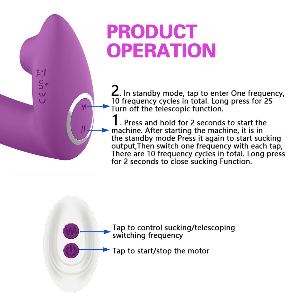 Wearable Sucking Vibrator - alternate gallery view