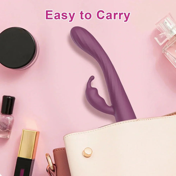 Beginner 10 Frequency Nipple Clit Clitoris Stimulation G-Spot Rabbit Vibrator — view 5