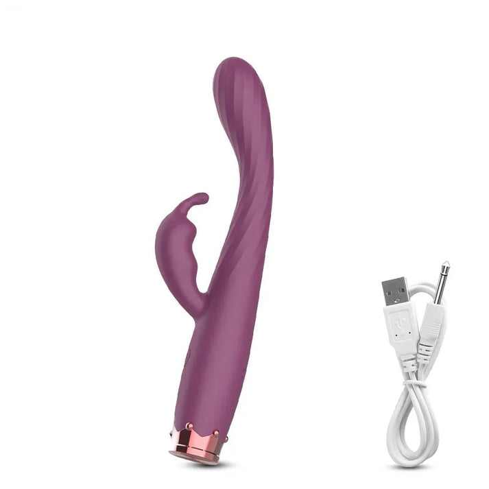 Beginner 10 Frequency Nipple Clit Clitoris Stimulation G-Spot Rabbit Vibrator — view 7