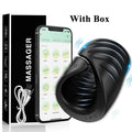 Bluetooth APP Penis Training Vibrator - gallery view