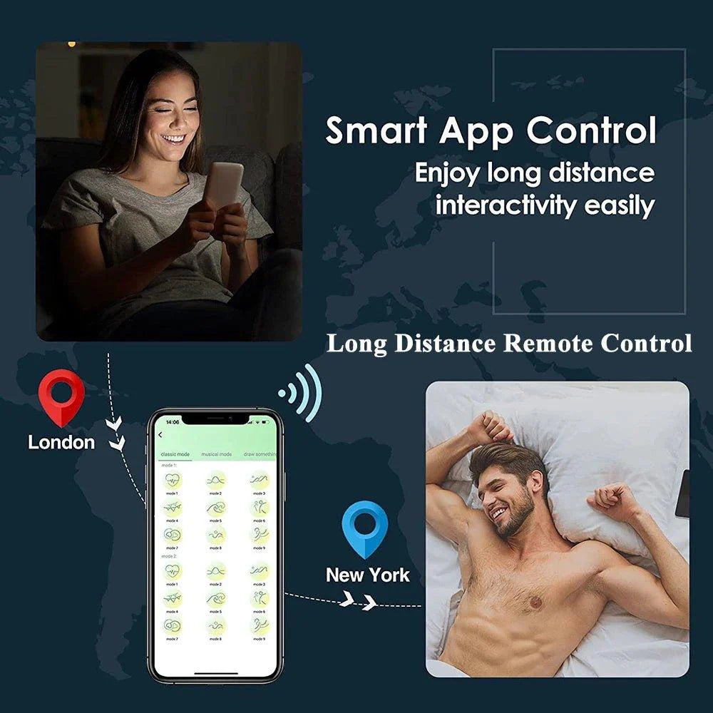 Bluetooth APP Penis Training Vibrator - alternate view