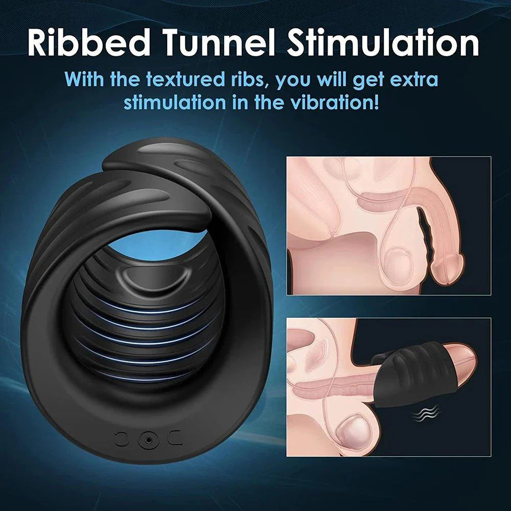 Bluetooth APP Penis Training Vibrator - gallery image