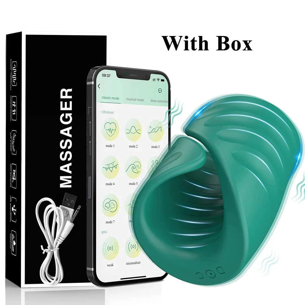 Bluetooth APP Penis Training Vibrator - additional product image