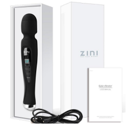 Magic wand vibrator with large flexible silicone massage head