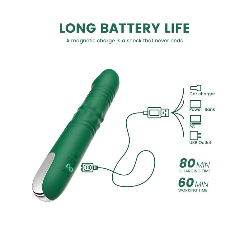 Dark Green Ball - Bearing Ten - Frequency Vibrator - gallery image