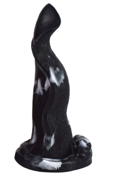Colorful wolf tongue dildos anal toys — view 3