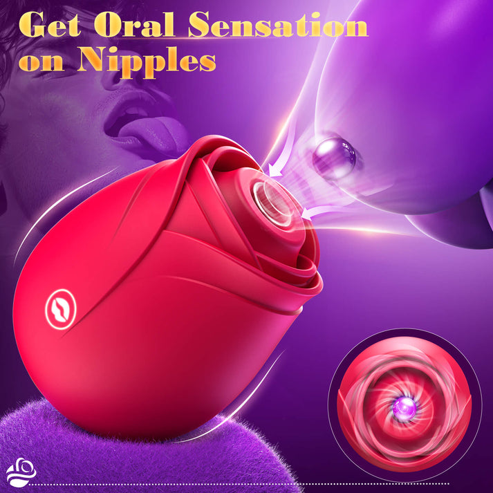Clitoris Rose Suction Vibrator — view 3