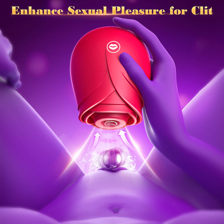 Clitoris Rose Suction Vibrator — view 4