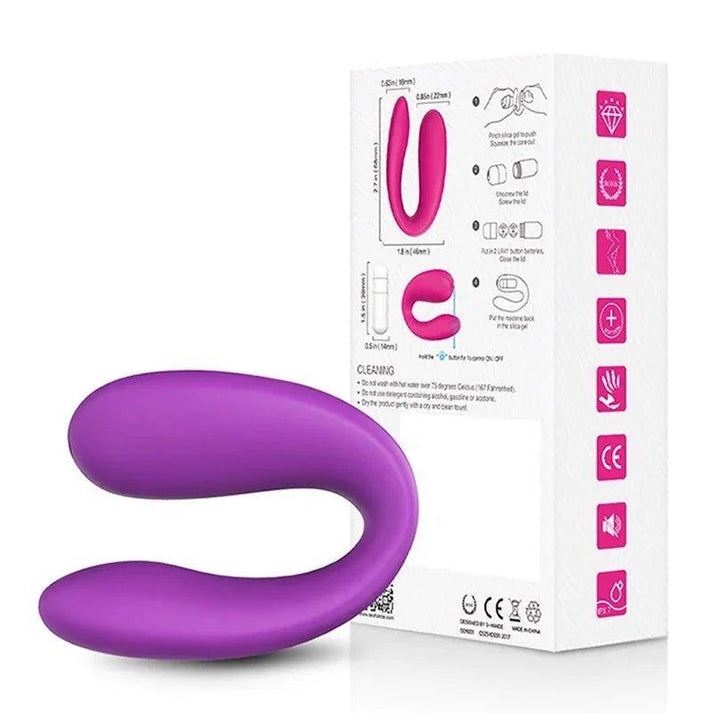 Couple Vibrator Wearable U Type Vibrator