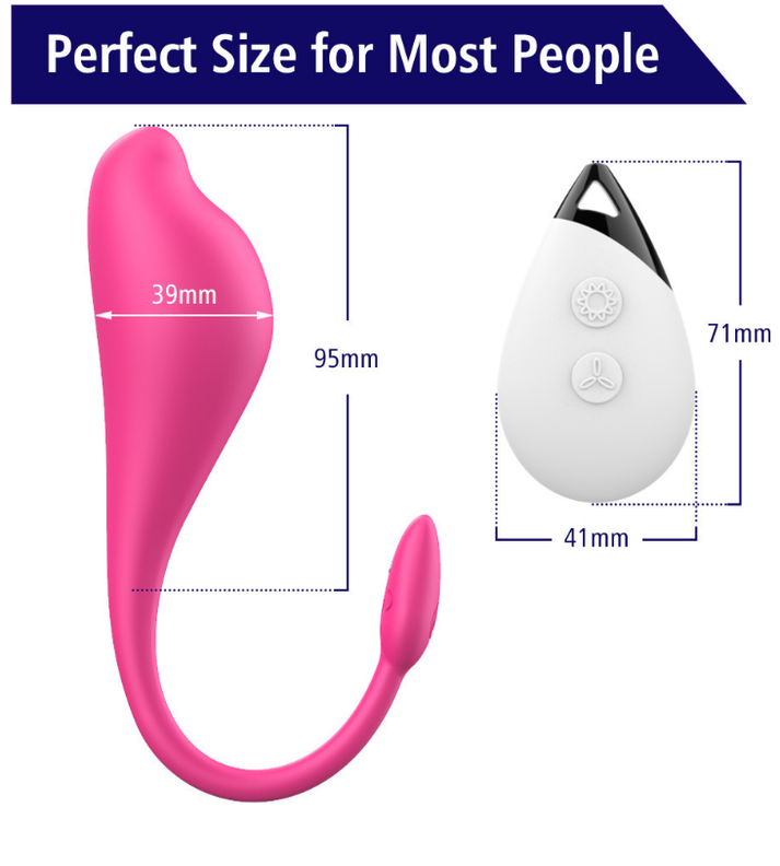 Whale shaped Wireless remote control egg-jumping vibrator — view 5