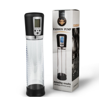 Powerup rechargeable electric penis pump with cylinder
