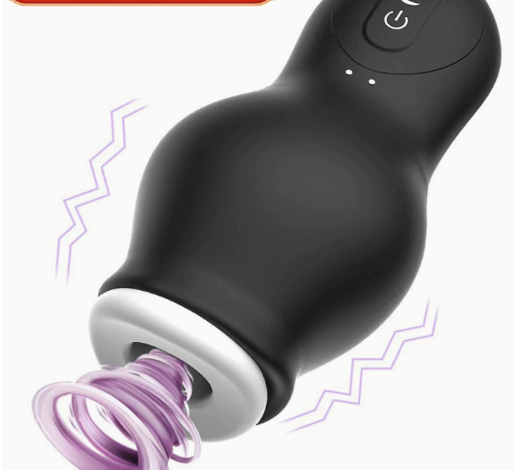 Fully Automatic Dragon Suction Airplane Cup Glans Vibration Massager Adult Sex Toy for Male Masturbation Exercise — view 2