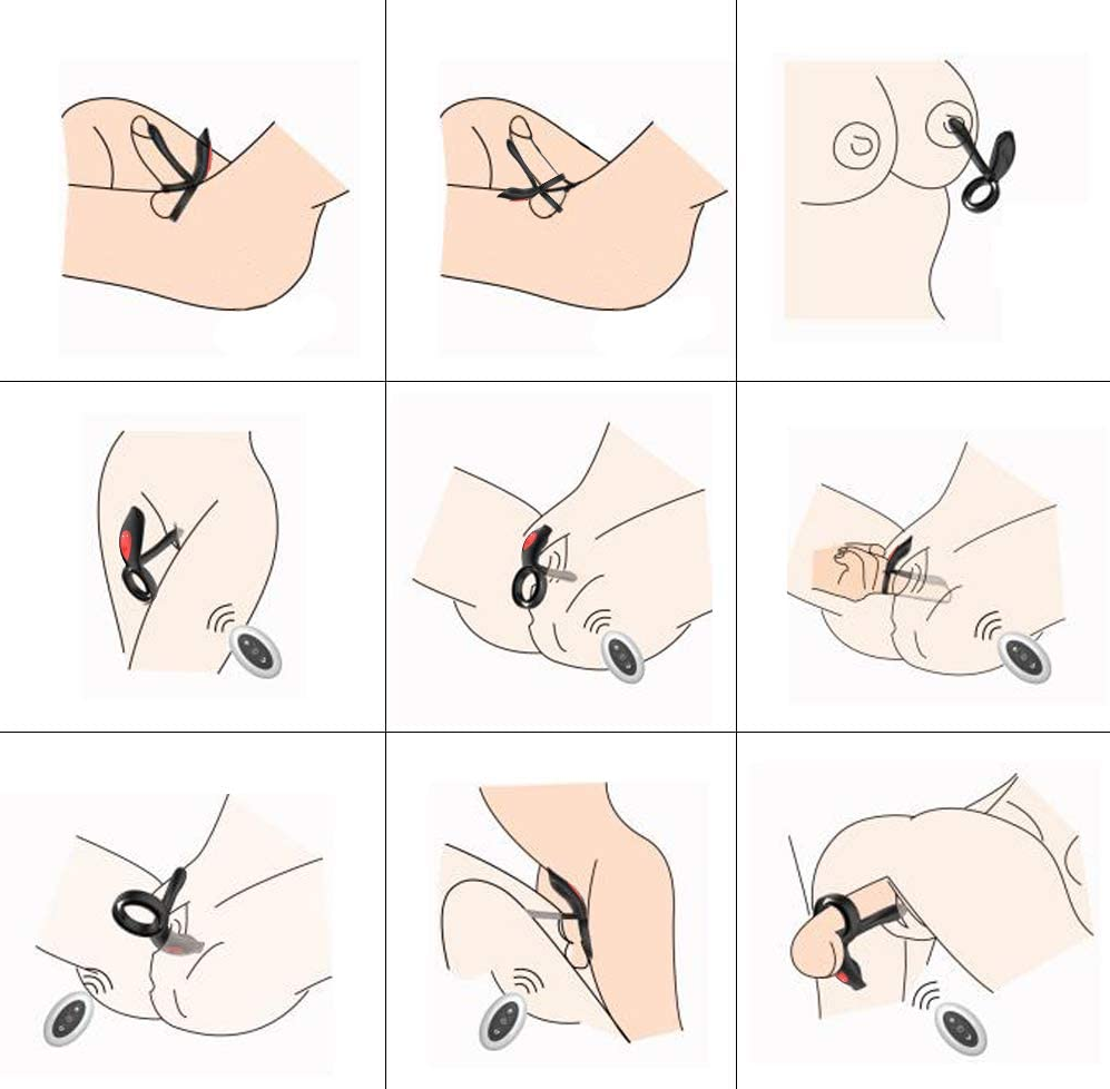 G - Spot Stimulator Vibration Waterproof Cock Ring - gallery image