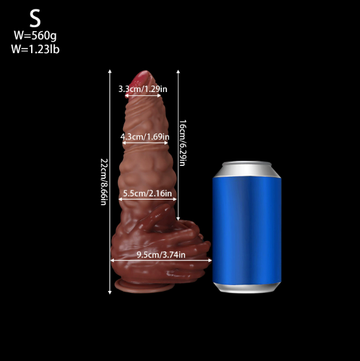 Muscle hand-shaped fantasy dildo