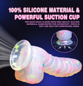 A Caterpillar - Shaped, Colorful Fluorescence Dildos - additional view