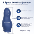 Fully Automatic Dragon Suction Airplane Cup Glans Vibration Massager Adult Sex Toy for Male Masturbation Exercise — view 4