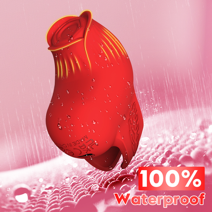 Rose Fingers Wear a Clitoral Teasing Vibrator - extra detail view
