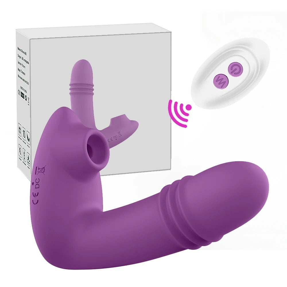Wearable Sucking Vibrator - detail view