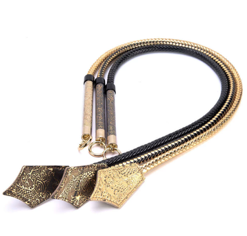 SM Woven Leather Whips - product image
