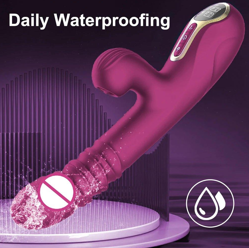 Thrusting Pushing Vibrator - alternate view