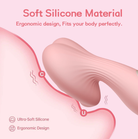 Mushroom Head Orgasm Private Parts Massage Vibrators - additional view