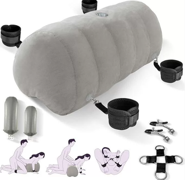 Heart Shaped Inflatable Bedroom Dildo £¬upsize Pillow with - product image