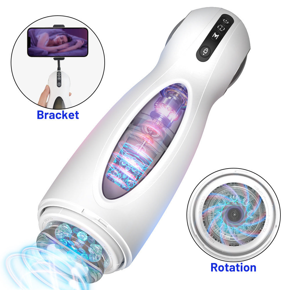 Electric Adjustable Rotating Male Masturbator Automatic - alternate view