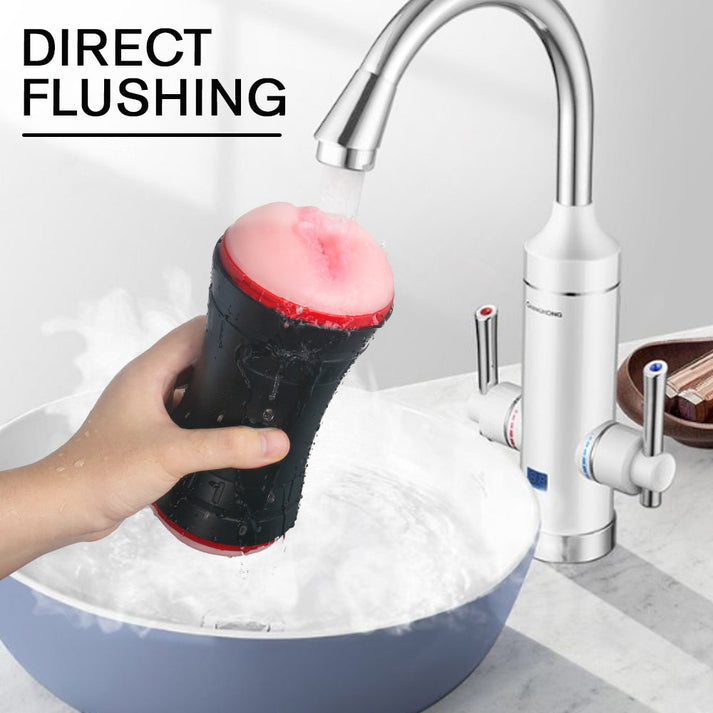 The double-ended design of the Masturbator offers a different experience — view 5