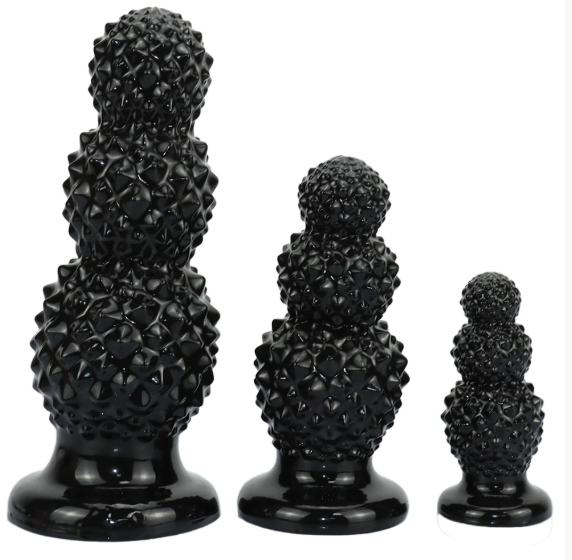 Multiple Sizes Durian Shaped Anal Plug - additional view