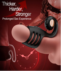 Case|multi Stimulation Snail - Shaped Penis Sleeve Ring - additional view