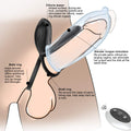 G - Spot Stimulator Vibration Waterproof Cock Ring - detail view