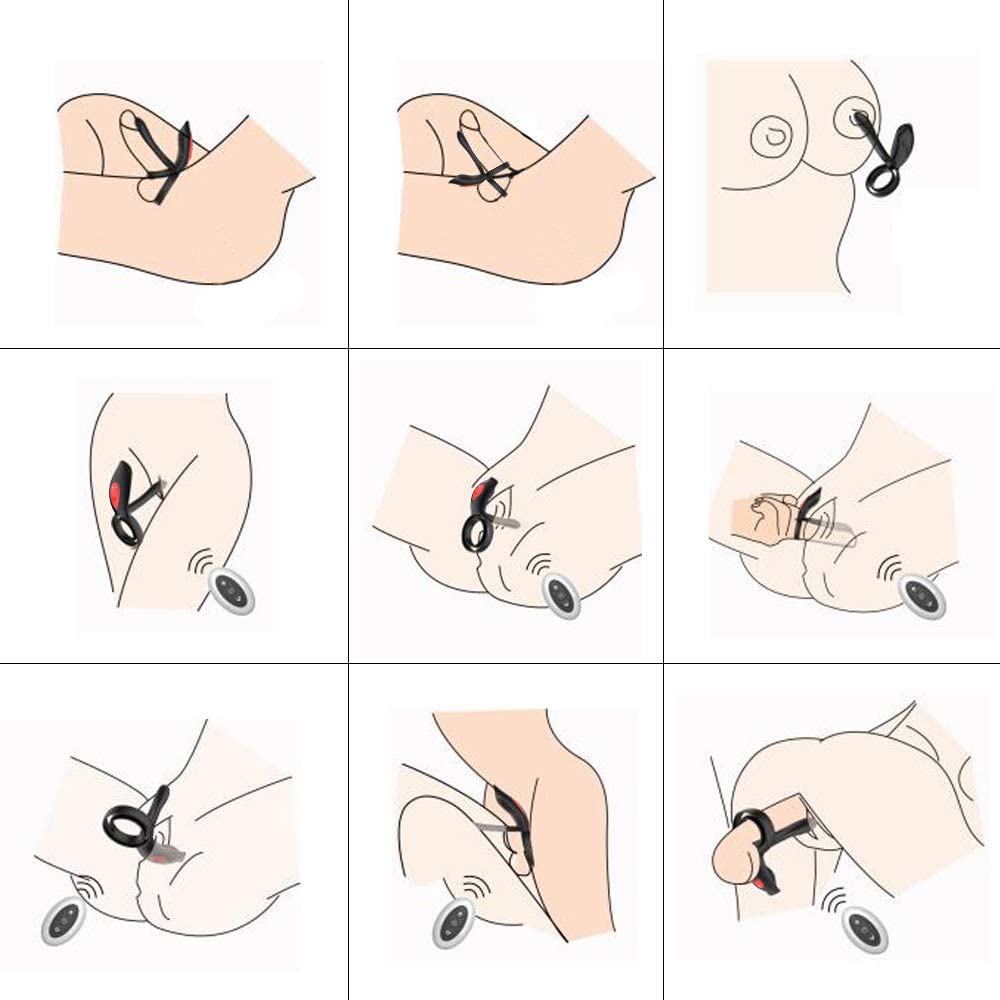 G - Spot Stimulator Vibration Waterproof Cock Ring - gallery image