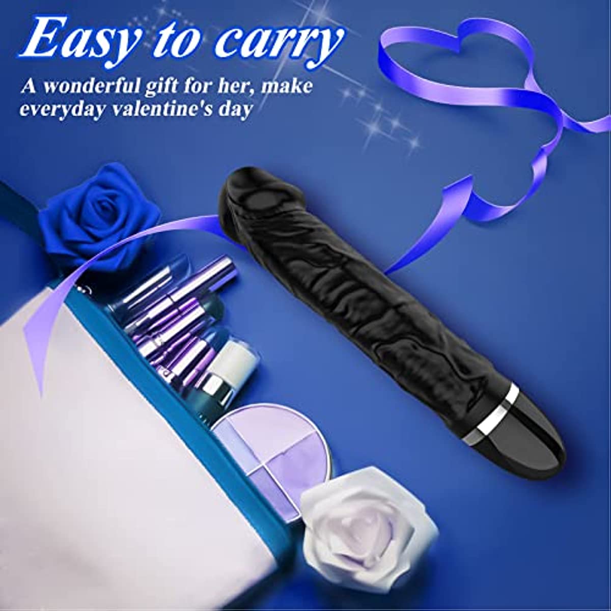 G Spot Vibrator Dildo with 7 Vibration Modes Realistic Dildos — view 6