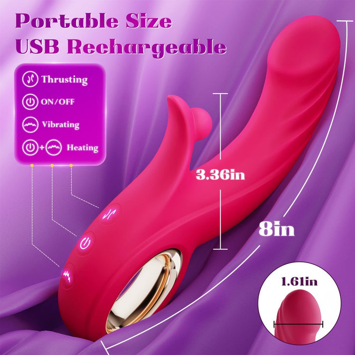 Heating & High-Frequency Vibrator for Clitoral Stimulation — view 4