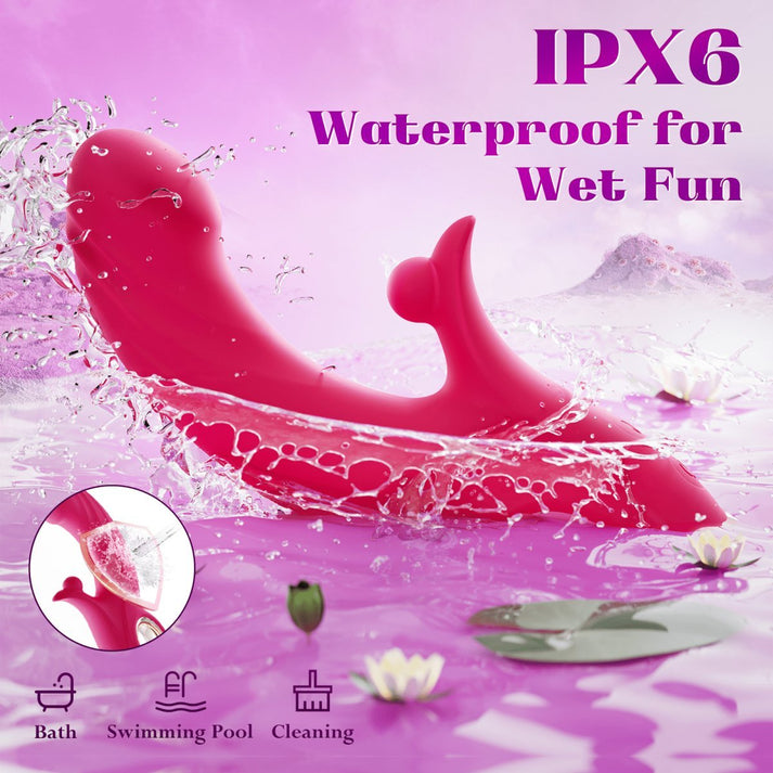 Heating & High-Frequency Vibrator for Clitoral Stimulation