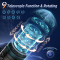 HURRICANE 2| Suction Telescopic and Rotating Male - additional view