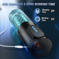 HURRICANE 2| Suction Telescopic and Rotating Male - product detail image