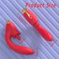 New Jasmine Tongue Licking Vibrator G Spot Adult Women - additional view