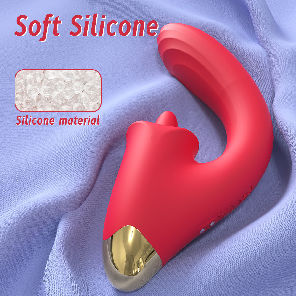 New Jasmine Tongue Licking Vibrator G Spot Adult Women - product detail image