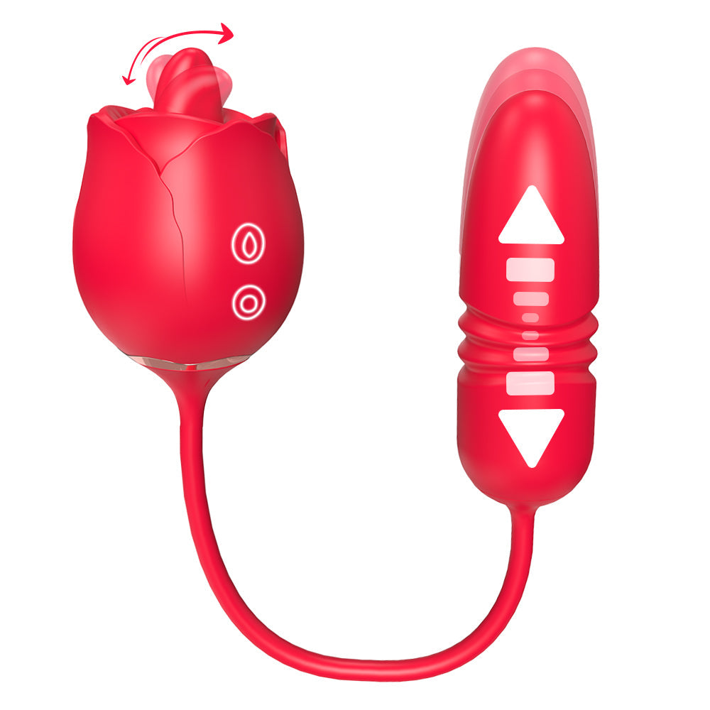 9 Frequency Vibration 9 Frequency Tongue Licking 9 - alternate view