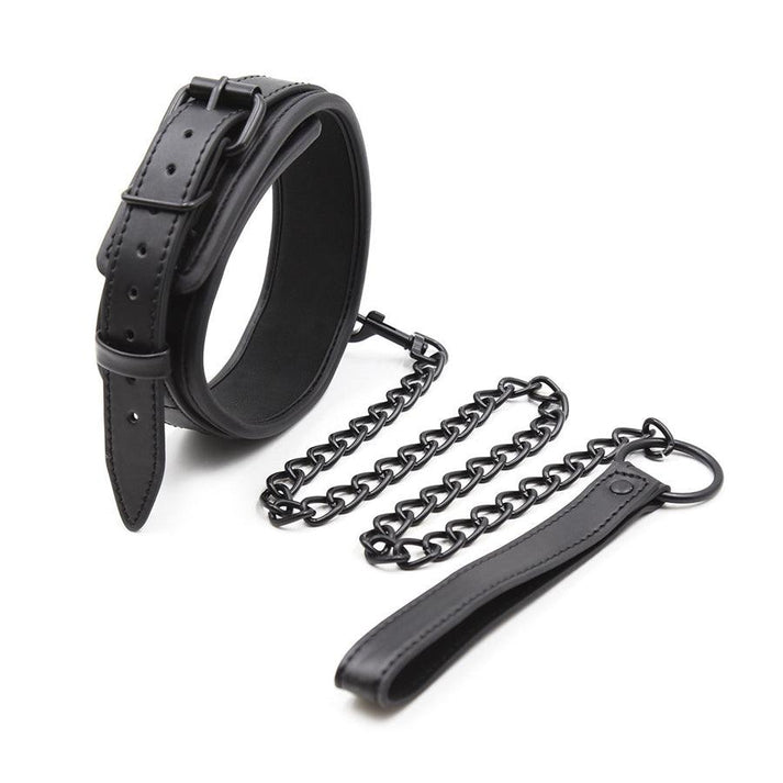 Leather BDSM Collar for Submissives - product image
