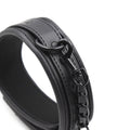 Leather BDSM Collar for Submissives - gallery image