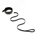Leather BDSM Kit Bondage Set Sex Games Handcuffs Whip sm - gallery image