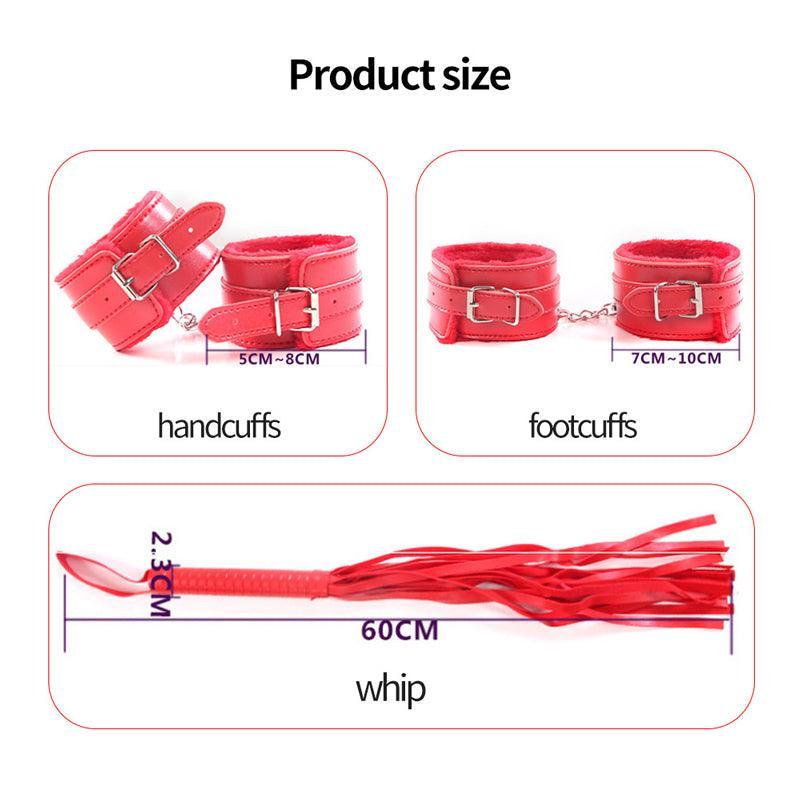 Leather BDSM Sexual Bondage Toys Sets - alternate gallery view
