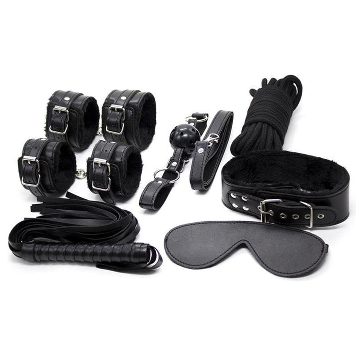 Leather BDSM Sexual Bondage Toys Sets - product detail image