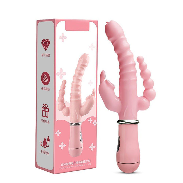 LicklIp 3 In 1 Dildo Rabbit Vibrator — view 6